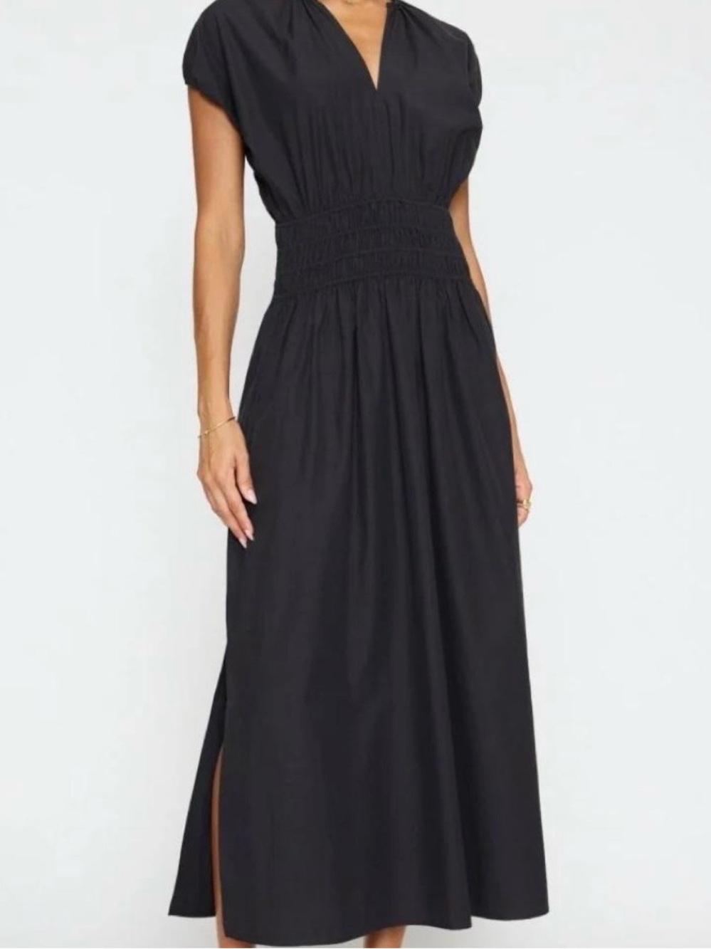 Brochu Walker Mina Dress in Washed Black size S